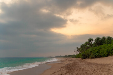Tangalle am Strand von Sri Lanka 