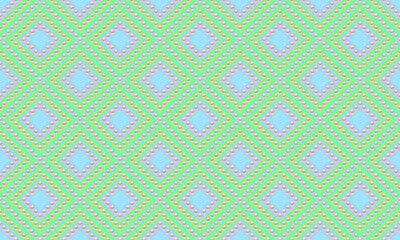 Blue luxury background in gentle colors with small pearls and rhombuses. Seamless vector illustration. 