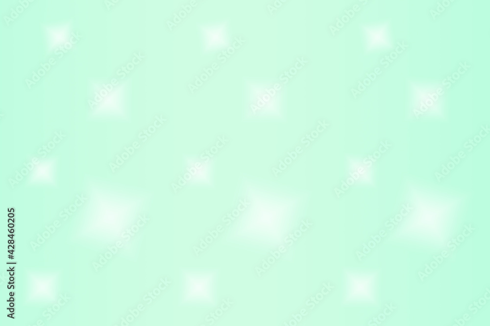 Wall mural gradient with green color. modern texture background, degrading fragments, smooth shape transition a