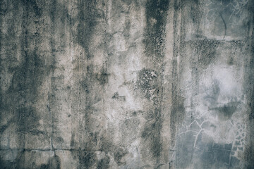Wall background. Old rough stone on cement pattern wall background. Vintage grunge plaster or concrete stucco surface. Art rough stylized texture banner with space for text.
