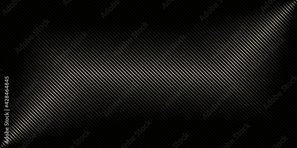 Aufkleber abstract black monochrome stripe pattern design. minimal striped gradient surface isolated on black 