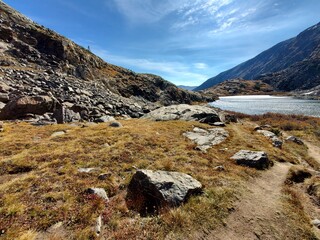 mountain landscape in the mountains