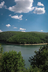 Fototapeta premium Beautiful Lake and really clear sky