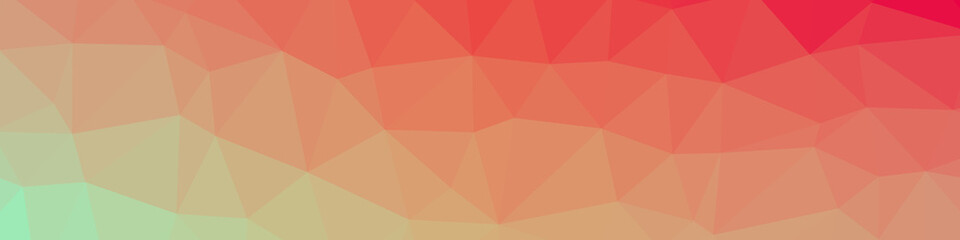 Abstract color Low-Polygones Generative Art background illustration