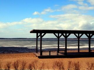 Вид на Финский залив.