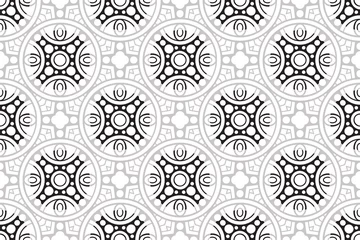 Gordijnen Islamic Ornament Pattern. Vintage decorative elements © lovelymandala