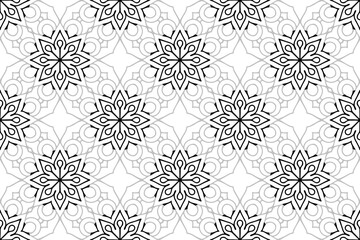 Islamic Ornament Pattern. Vintage decorative elements