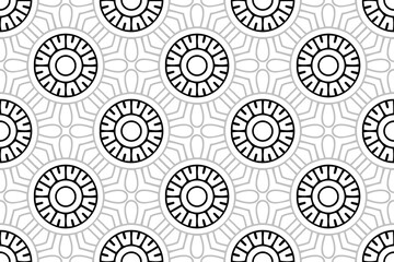 Fototapeta premium Islamic Ornament Pattern. Vintage decorative elements