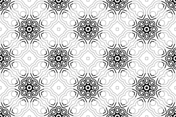 Foto op Canvas Islamic Ornament Pattern. Vintage decorative elements © lovelymandala