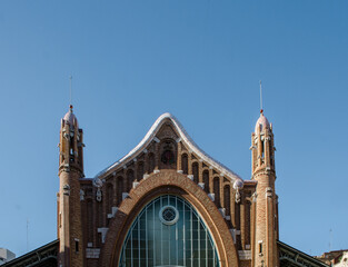 Colon Market in the city of Valencia. Spain