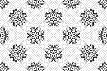 Fototapeta premium Islamic Ornament Pattern. Vintage decorative elements