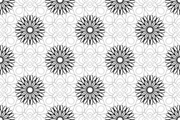 Islamic Ornament Pattern. Vintage decorative elements