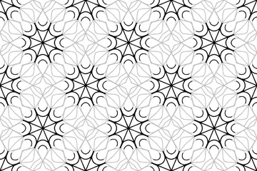 Foto auf Glas Islamic Ornament Pattern. Vintage decorative elements © lovelymandala