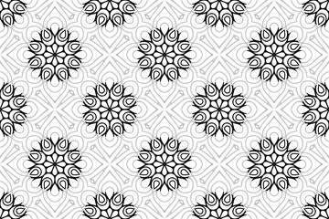 Islamic Ornament Pattern. Vintage decorative elements