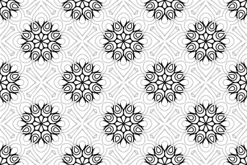 Foto op Plexiglas Islamic Ornament Pattern. Vintage decorative elements © lovelymandala