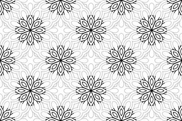 Islamic Ornament Pattern. Vintage decorative elements