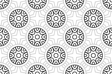 Islamic Ornament Pattern. Vintage decorative elements