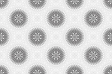 Islamic Ornament Pattern. Vintage decorative elements