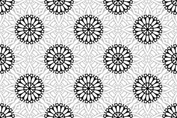 Islamic Ornament Pattern. Vintage decorative elements
