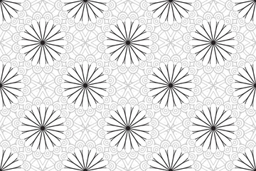 Islamic Ornament Pattern. Vintage decorative elements