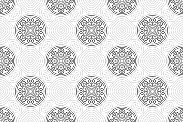 Islamic Ornament Pattern. Vintage decorative elements