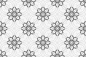 Islamic Ornament Pattern. Vintage decorative elements
