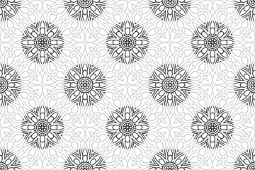 Islamic Ornament Pattern. Vintage decorative elements