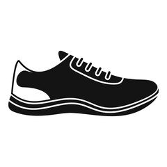 Sport shoe icon, simple style