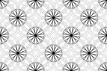 Islamic Ornament Pattern. Vintage decorative elements