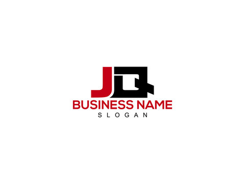 Letter JQ Logo, jq logo icon vector for business