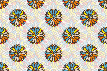 Islamic Ornament Pattern. Vintage decorative elements