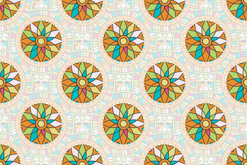 Islamic Ornament Pattern. Vintage decorative elements