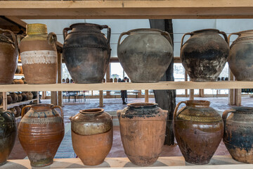 Old Traditional Pottery Closeup