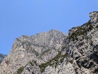 rock in the mountains