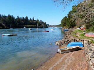 Rivière et bateaux