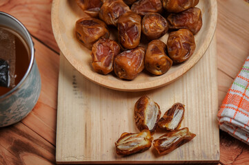 Dates are a fruit that Muslims eat during Ramadan to break their fast.