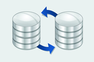SQL data transfer, backup, redundancy system, NAS, mirror disk, recovery