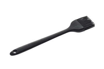 Black plastic kitchen utensil for cooking
