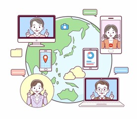 世界中とコミュニケーション