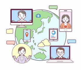 世界中とコミュニケーション