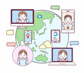 世界中とコミュニケーション