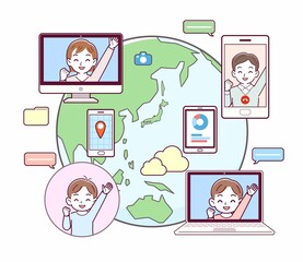 世界中とコミュニケーション