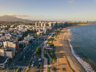 Aerial view of the Vitória city in Espírito Santo - Brasil © J. Balla Photography