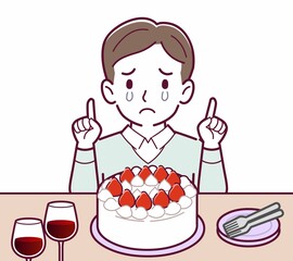 お誕生日の人