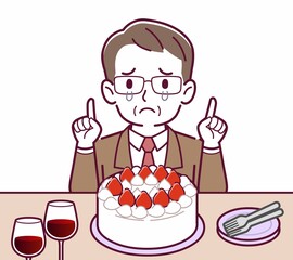 お誕生日の人