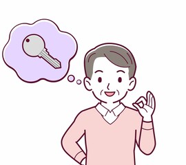 鍵をなくした人