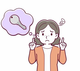 鍵をなくした人