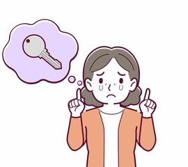 鍵をなくした人