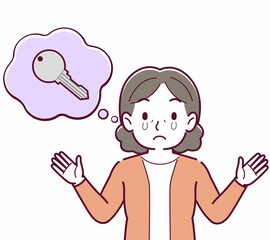 鍵をなくした人