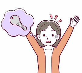 鍵をなくした人
